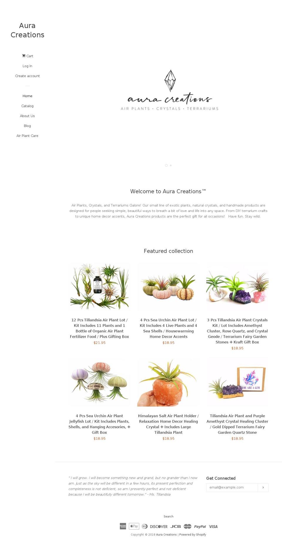 acplants.com — Shopify storefront screenshot