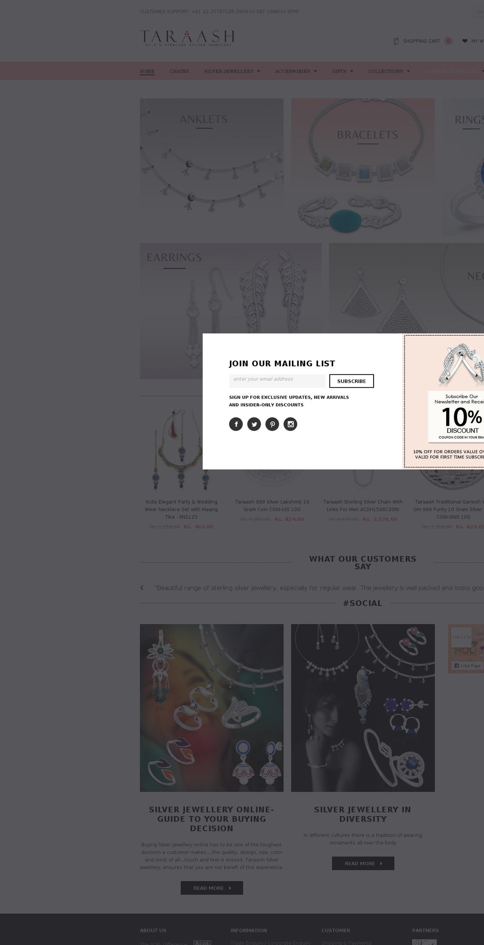 acpljewels.com shopify website screenshot