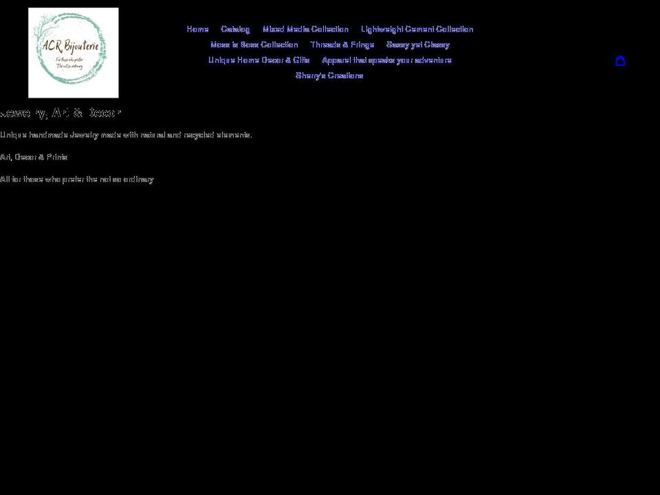 acrbijouterie.com shopify website screenshot