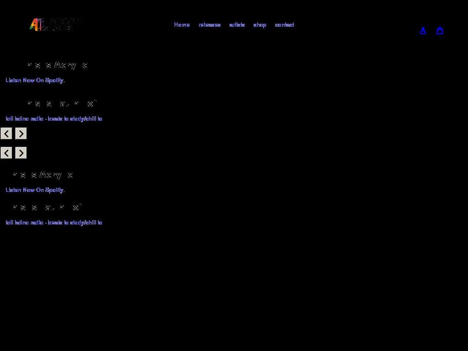 acryliclabel.com shopify website screenshot
