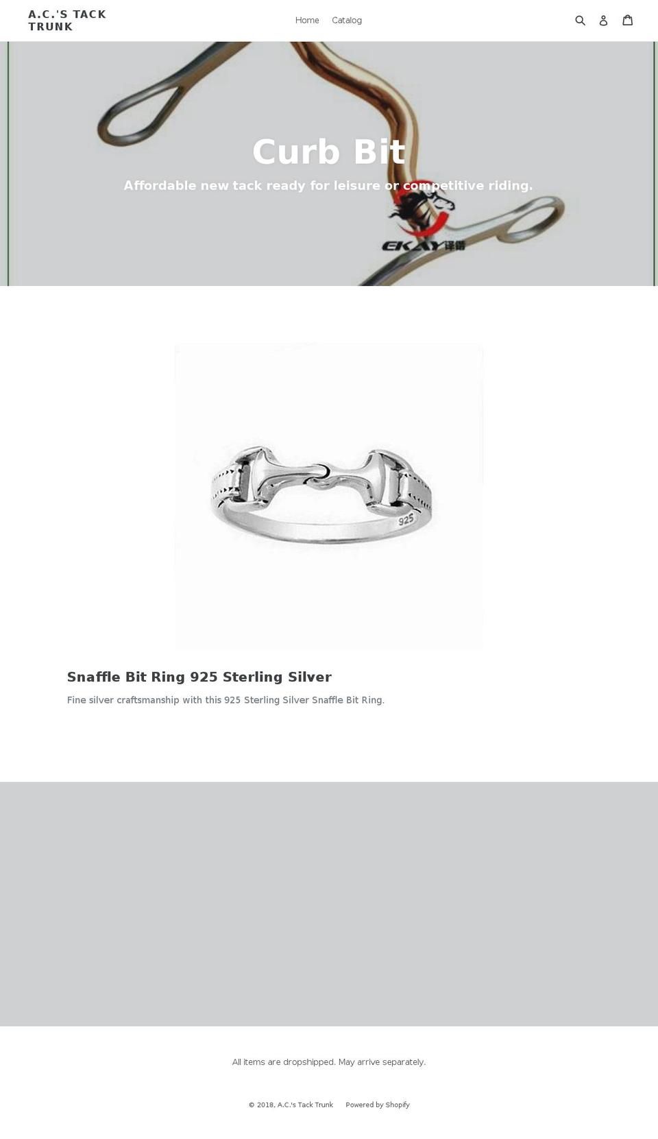acstacktrunk.com — Shopify storefront screenshot