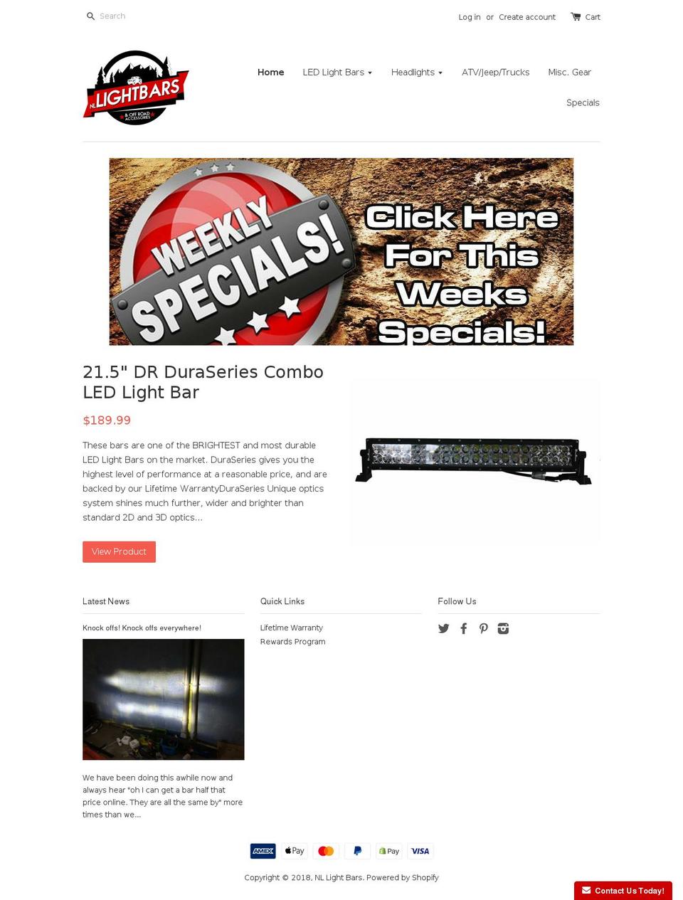 actionnewfoundland.com — Shopify storefront screenshot