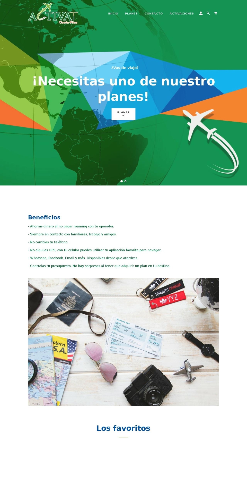 activatecr.com — Shopify storefront screenshot