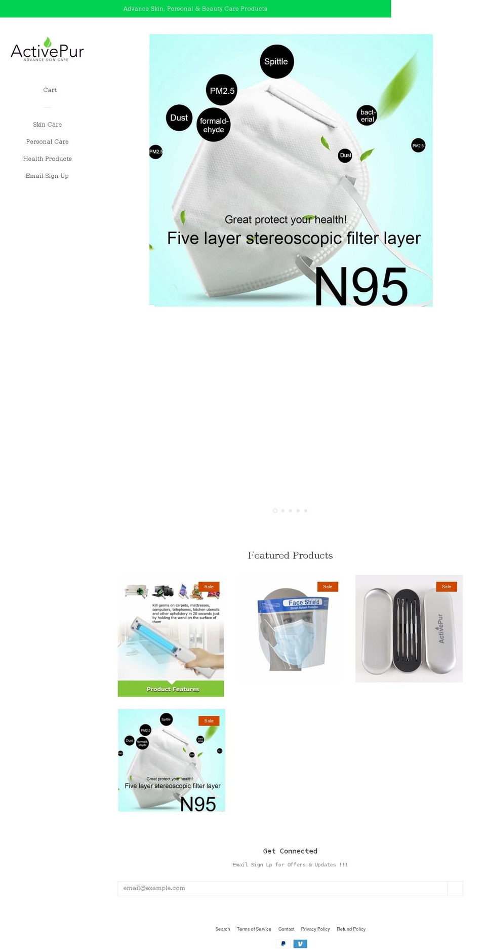 activepur.com shopify website screenshot