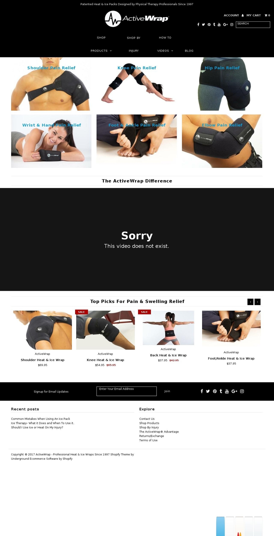 activewrap.com shopify website screenshot