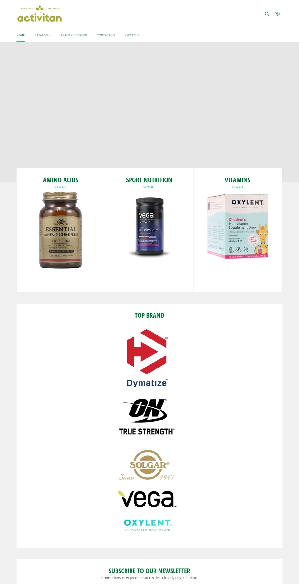 activitan.com — Shopify storefront screenshot