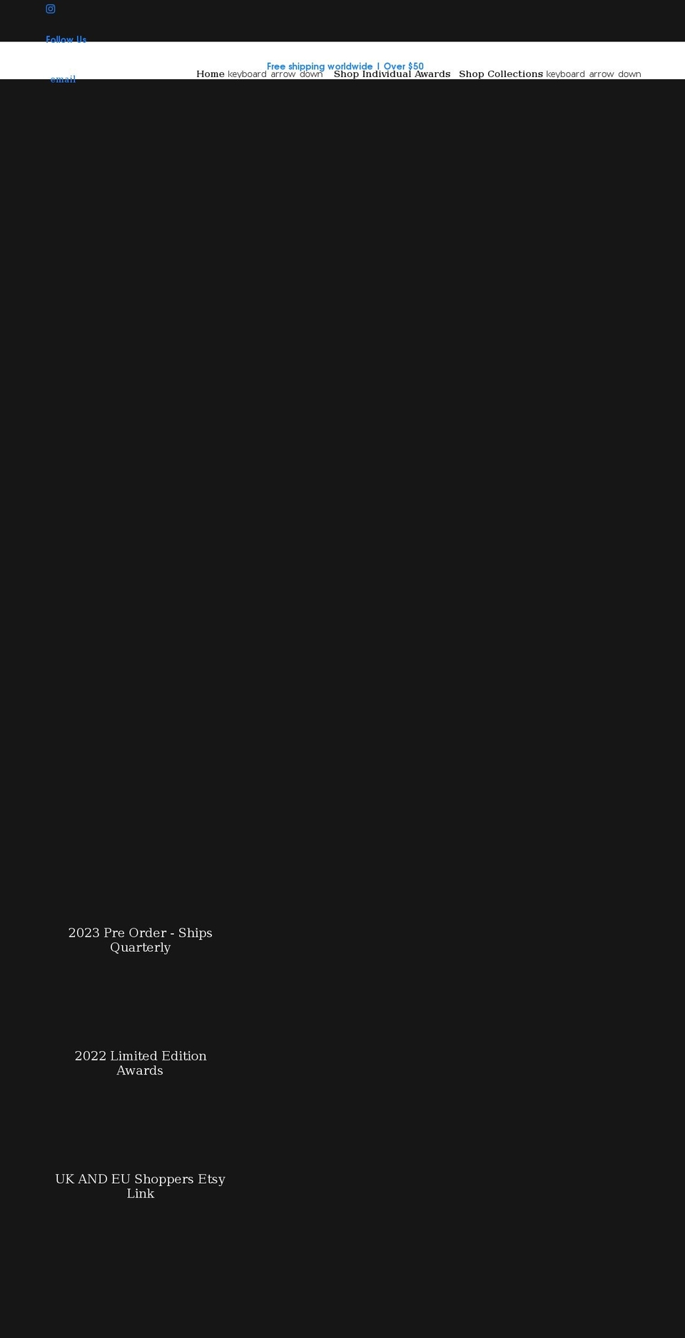 activityawards.com shopify website screenshot