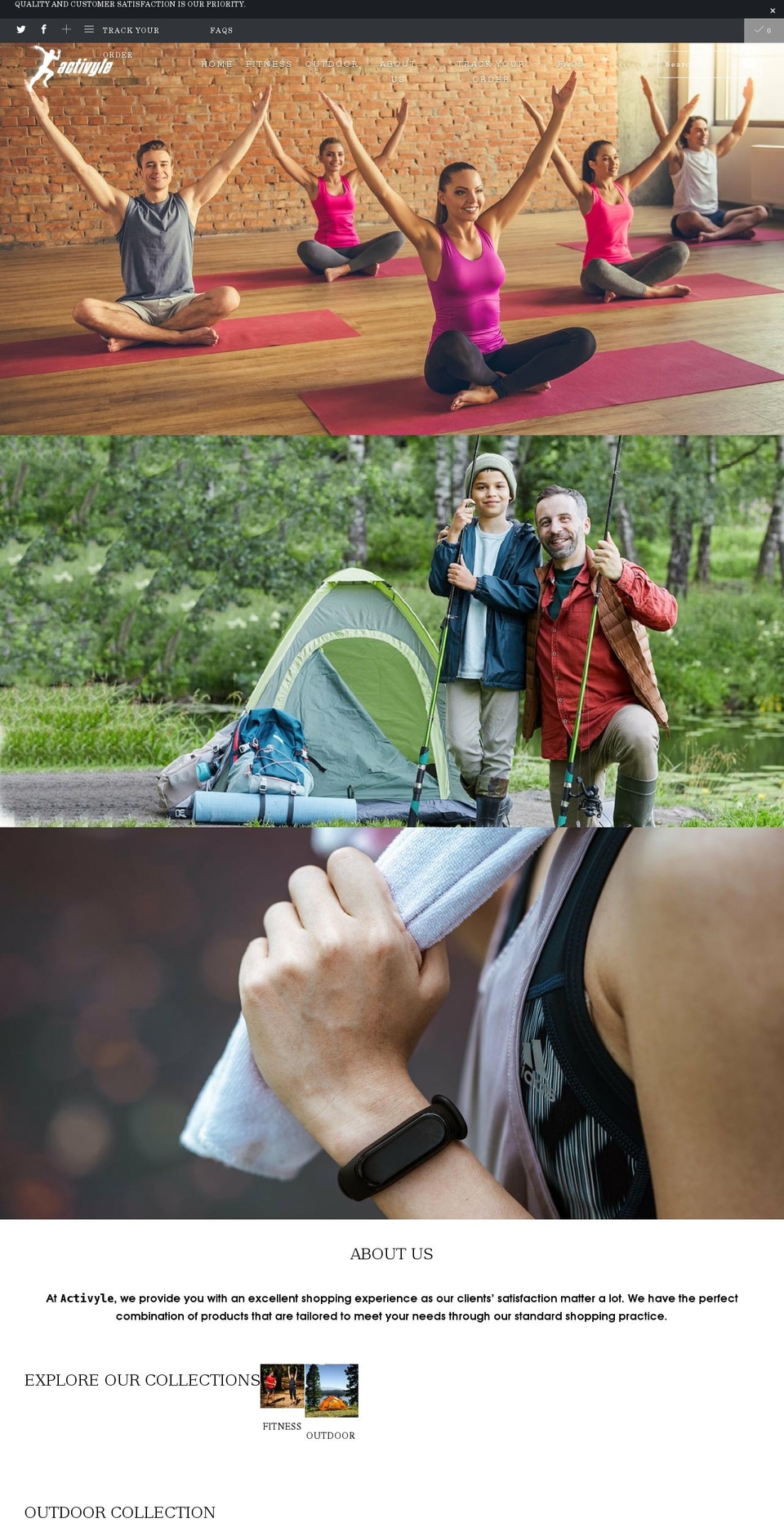 activyle.com shopify website screenshot