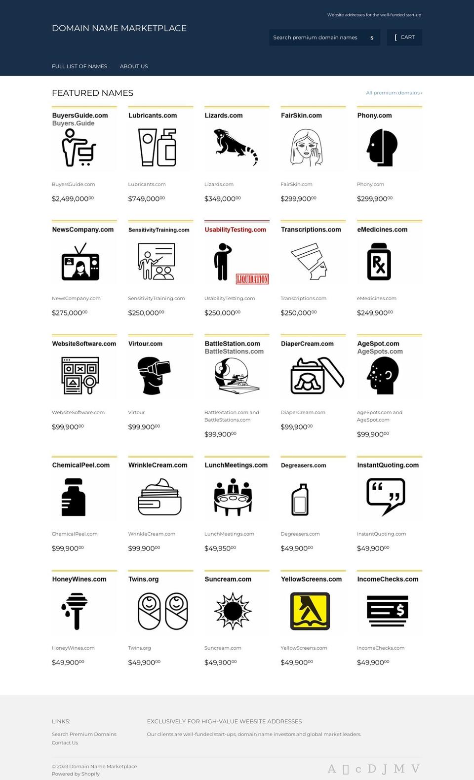 actressguide.com — Shopify storefront screenshot