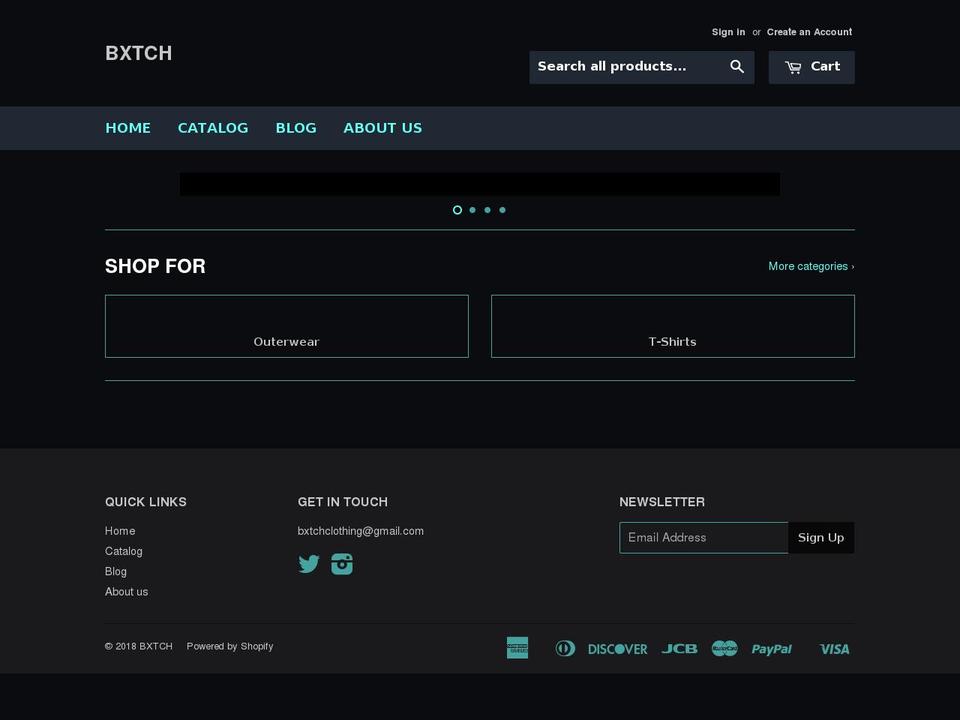 actuallybxtch.com shopify website screenshot