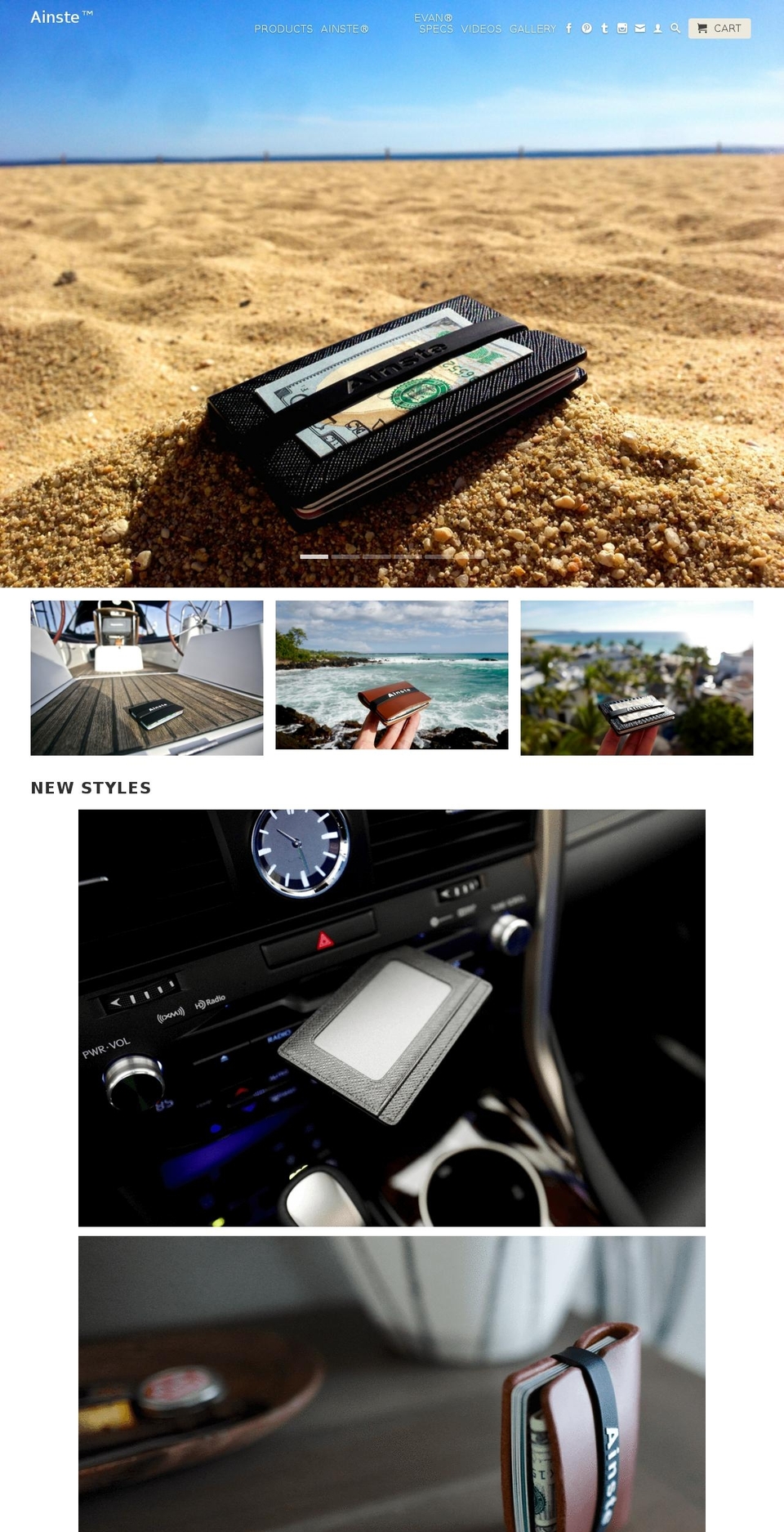 acuire.com shopify website screenshot