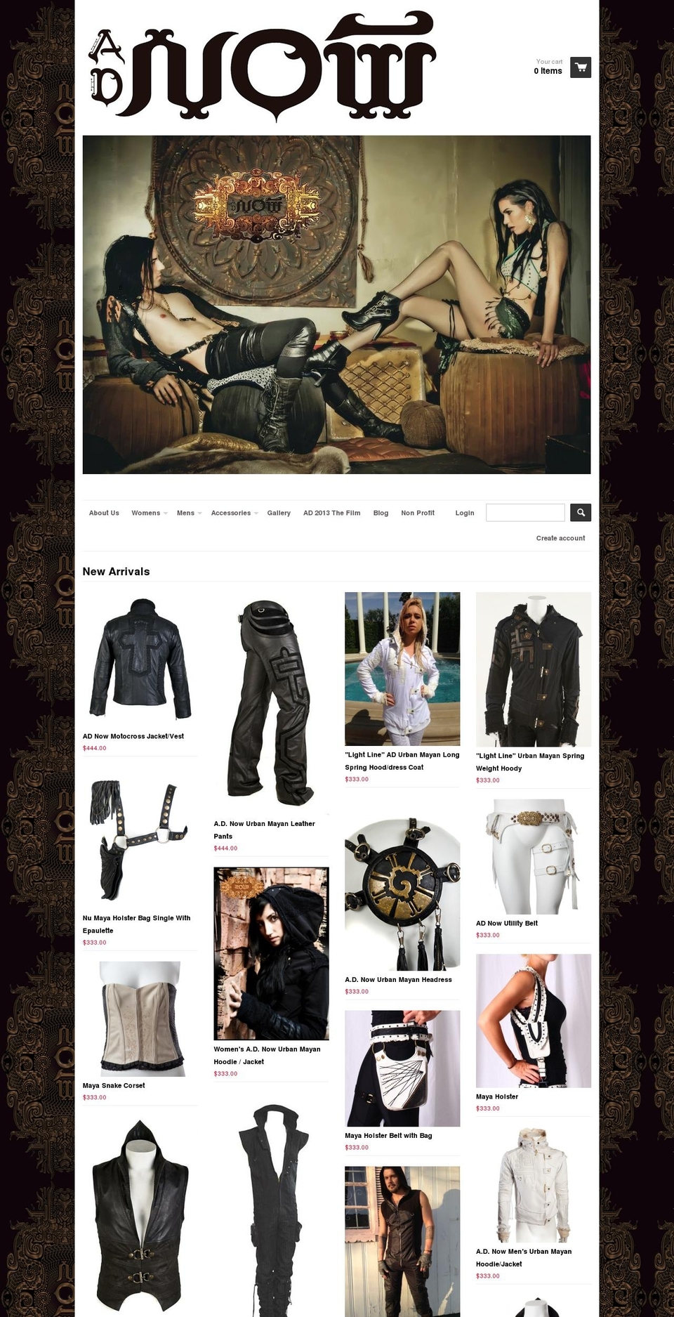 ad2013.com shopify website screenshot