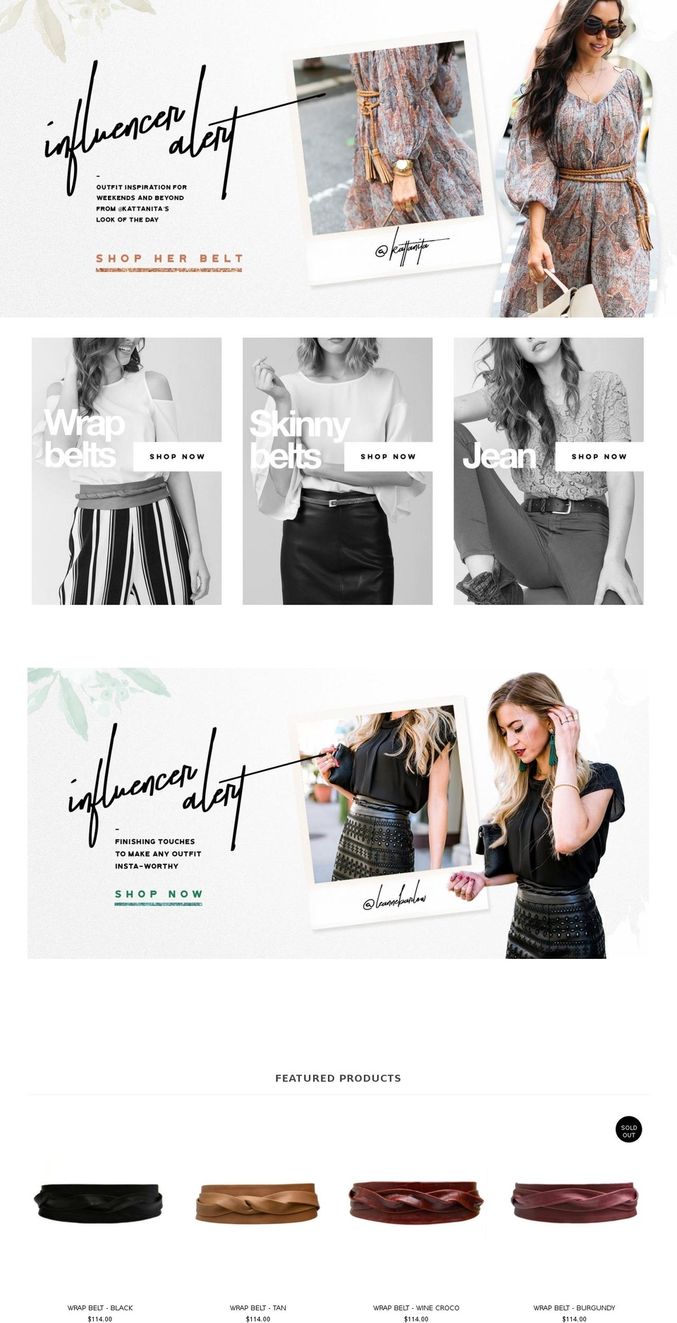 adahandbags.com shopify website screenshot