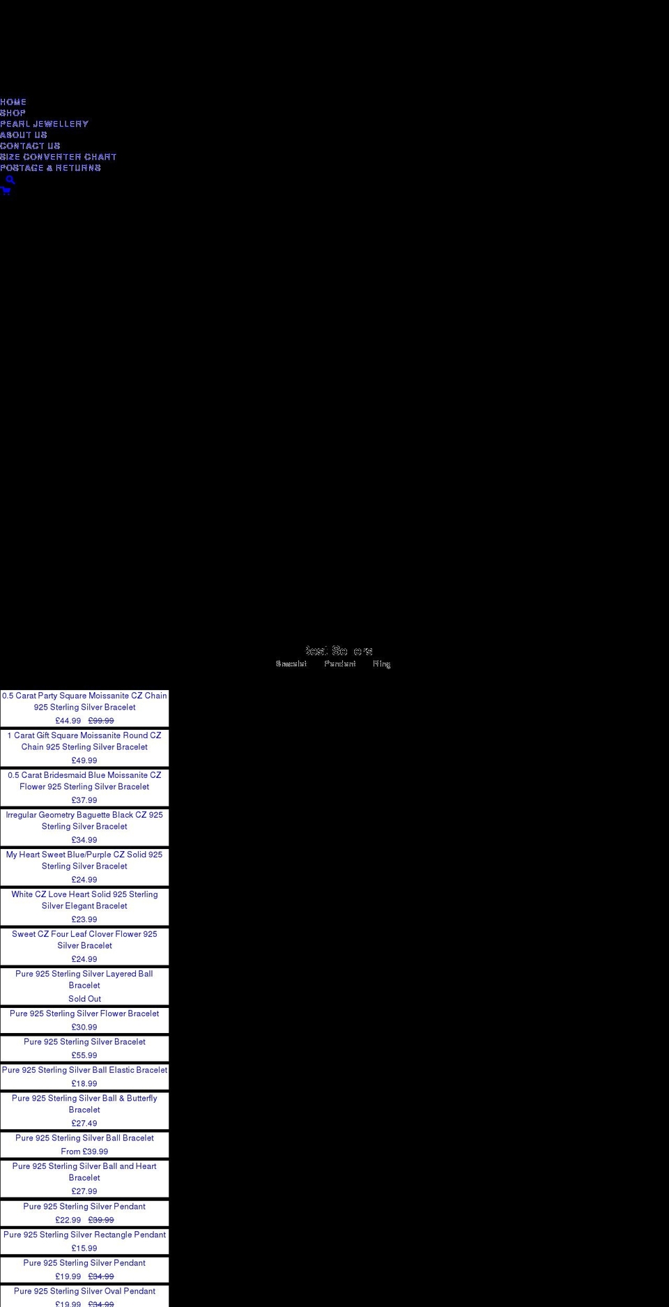 adamjewels.com shopify website screenshot