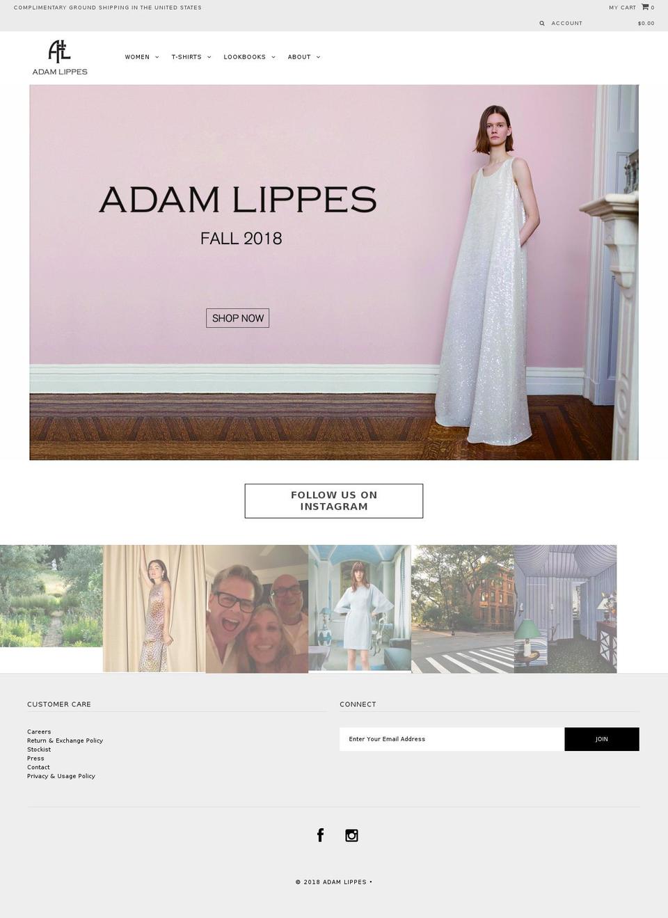adampluseve.com — Shopify storefront screenshot