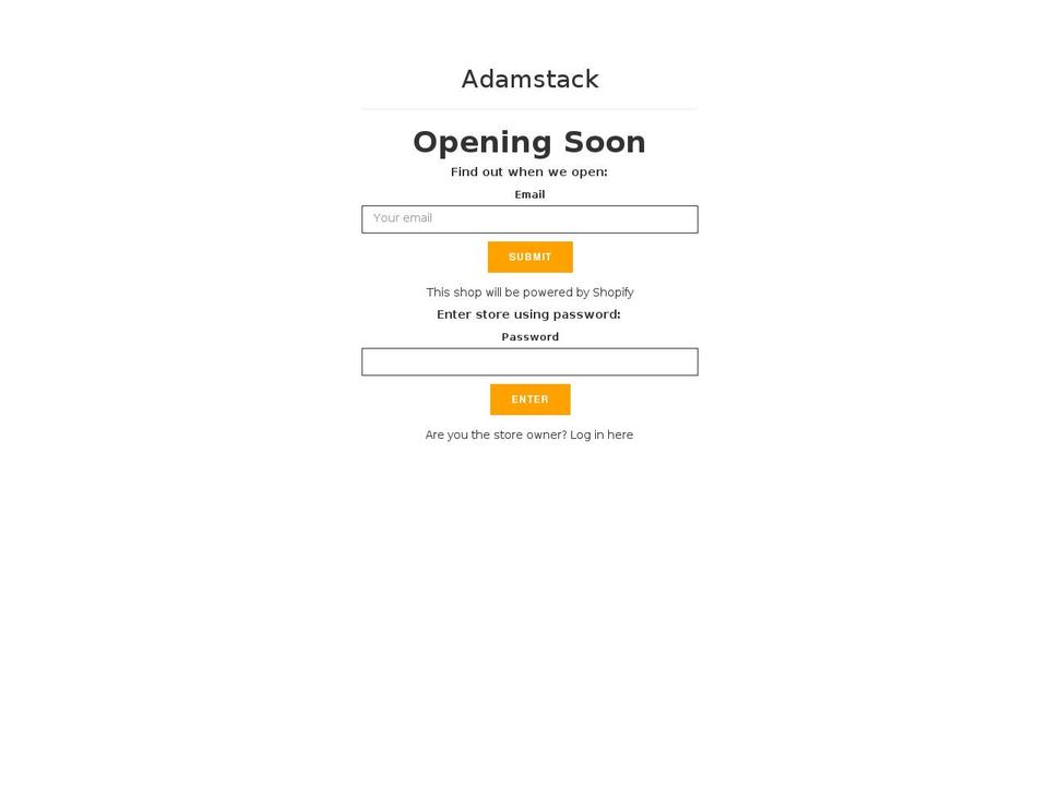 adams-tack.com shopify website screenshot