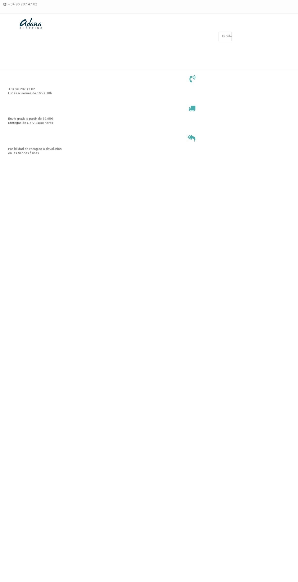 adanashopping.com — Shopify storefront screenshot