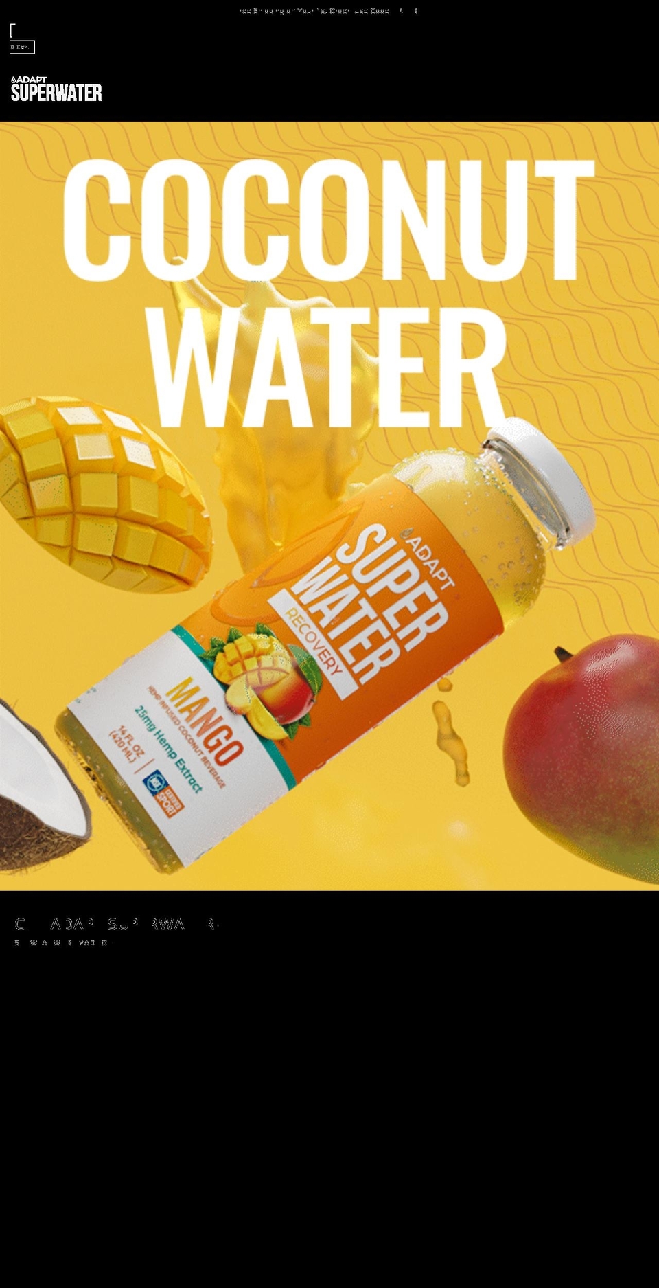 adaptbrands.com shopify website screenshot