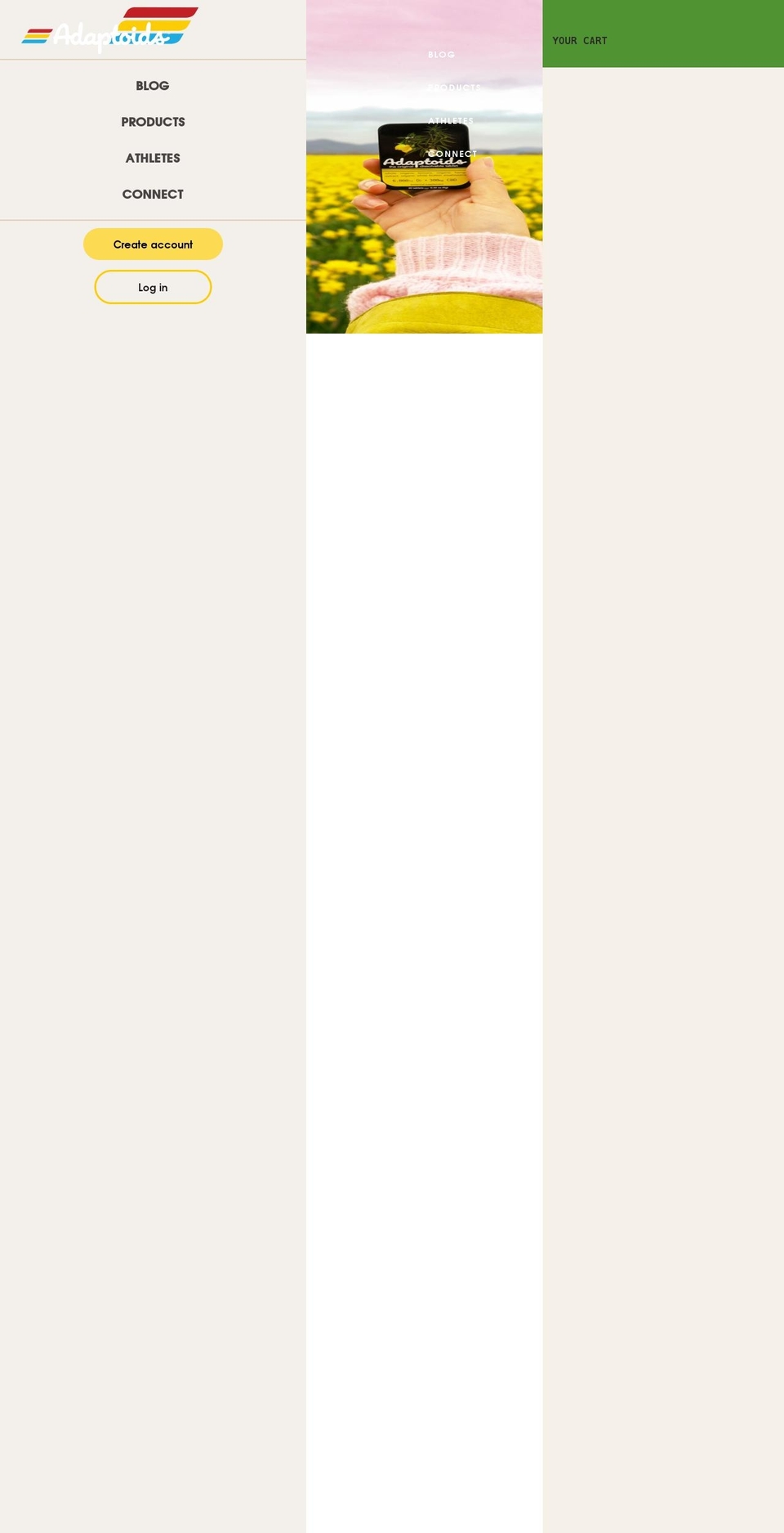 adaptoids.com shopify website screenshot