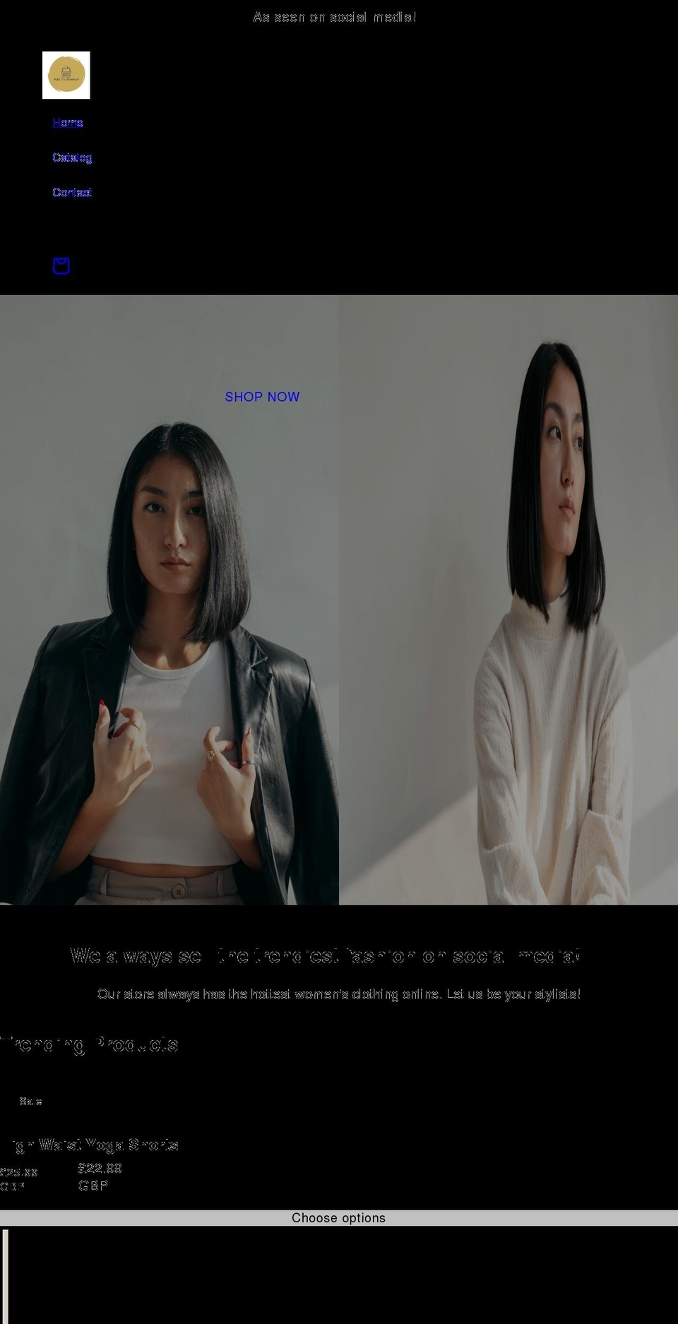 add-to-basket.com shopify website screenshot