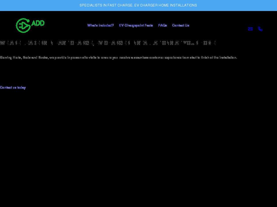 addcharge.co.uk shopify website screenshot