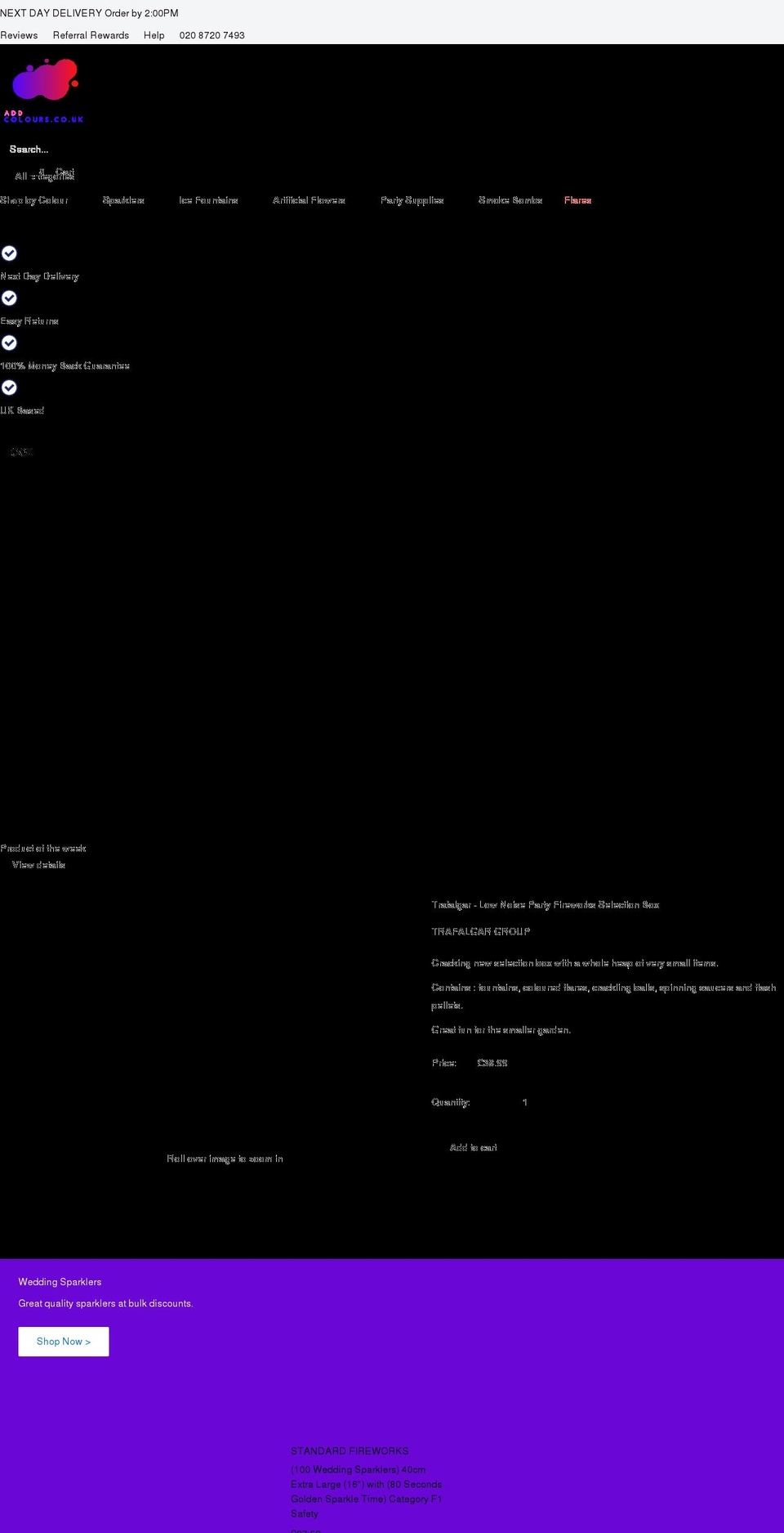 addcolours.co.uk shopify website screenshot