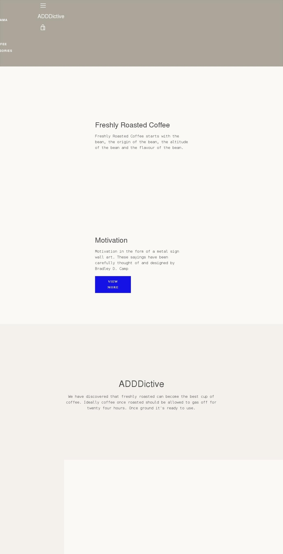 adddictive.com shopify website screenshot