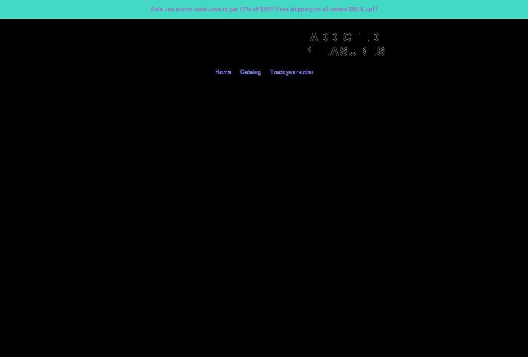 addictedpleasures.com shopify website screenshot