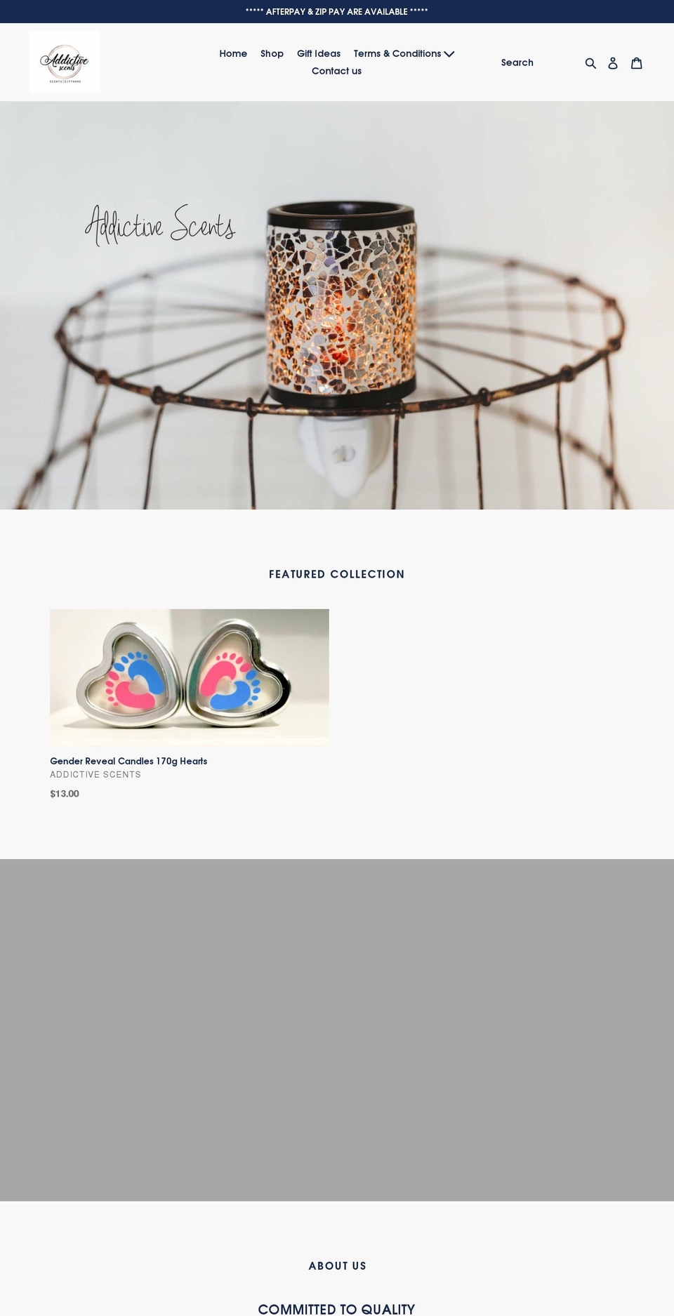 addictivescents.com.au shopify website screenshot