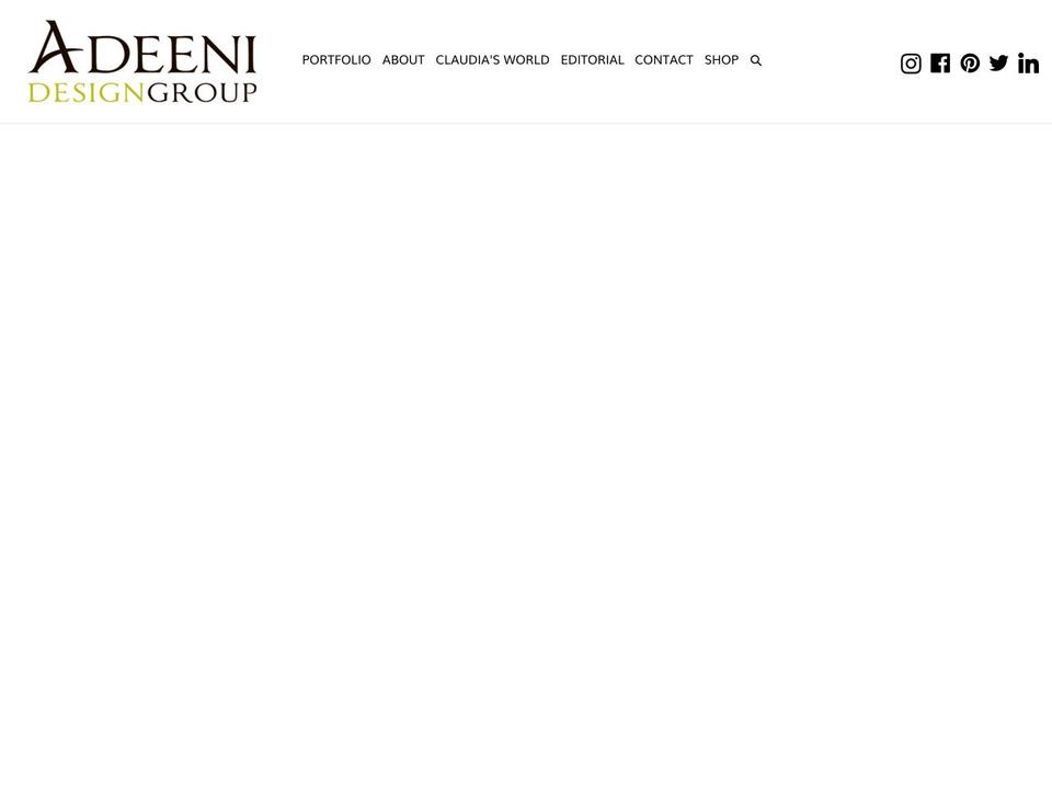 adeeni-design-galerie.myshopify.com shopify website screenshot