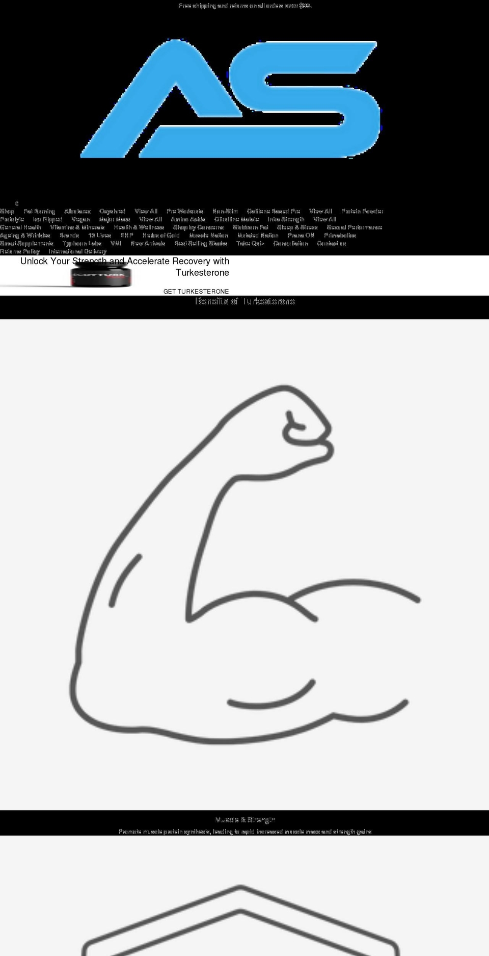 adelaidesupplements.com.au shopify website screenshot