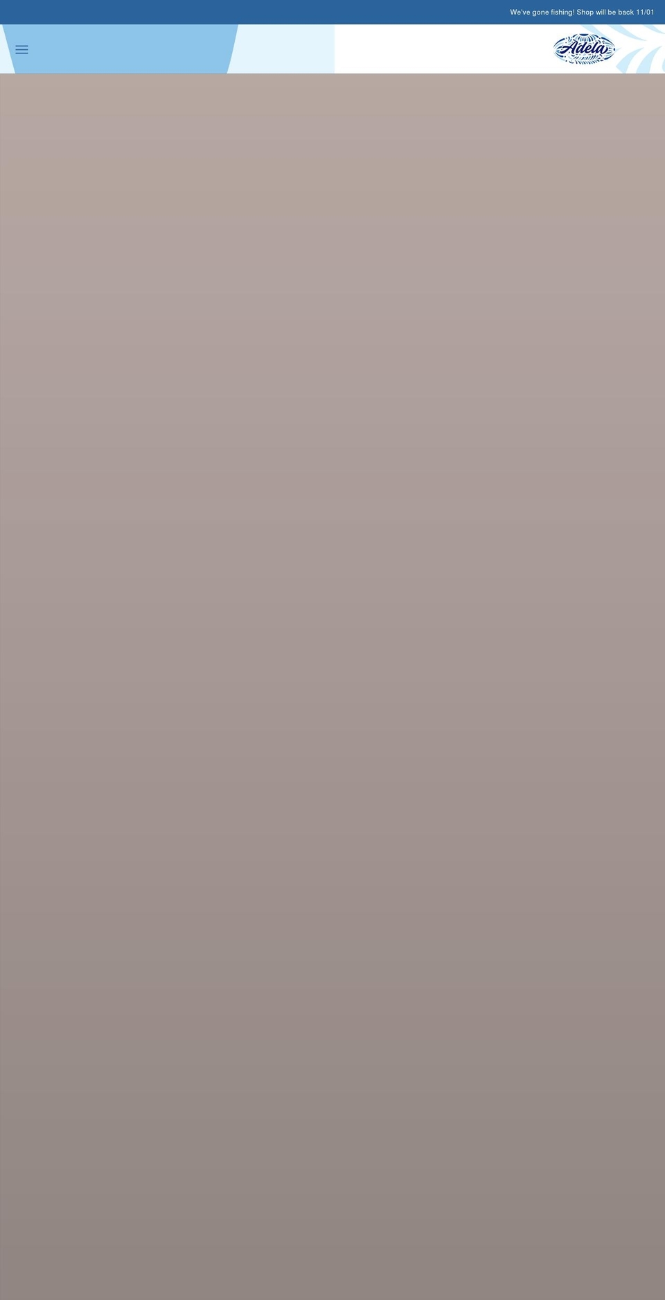 adelasd.com shopify website screenshot
