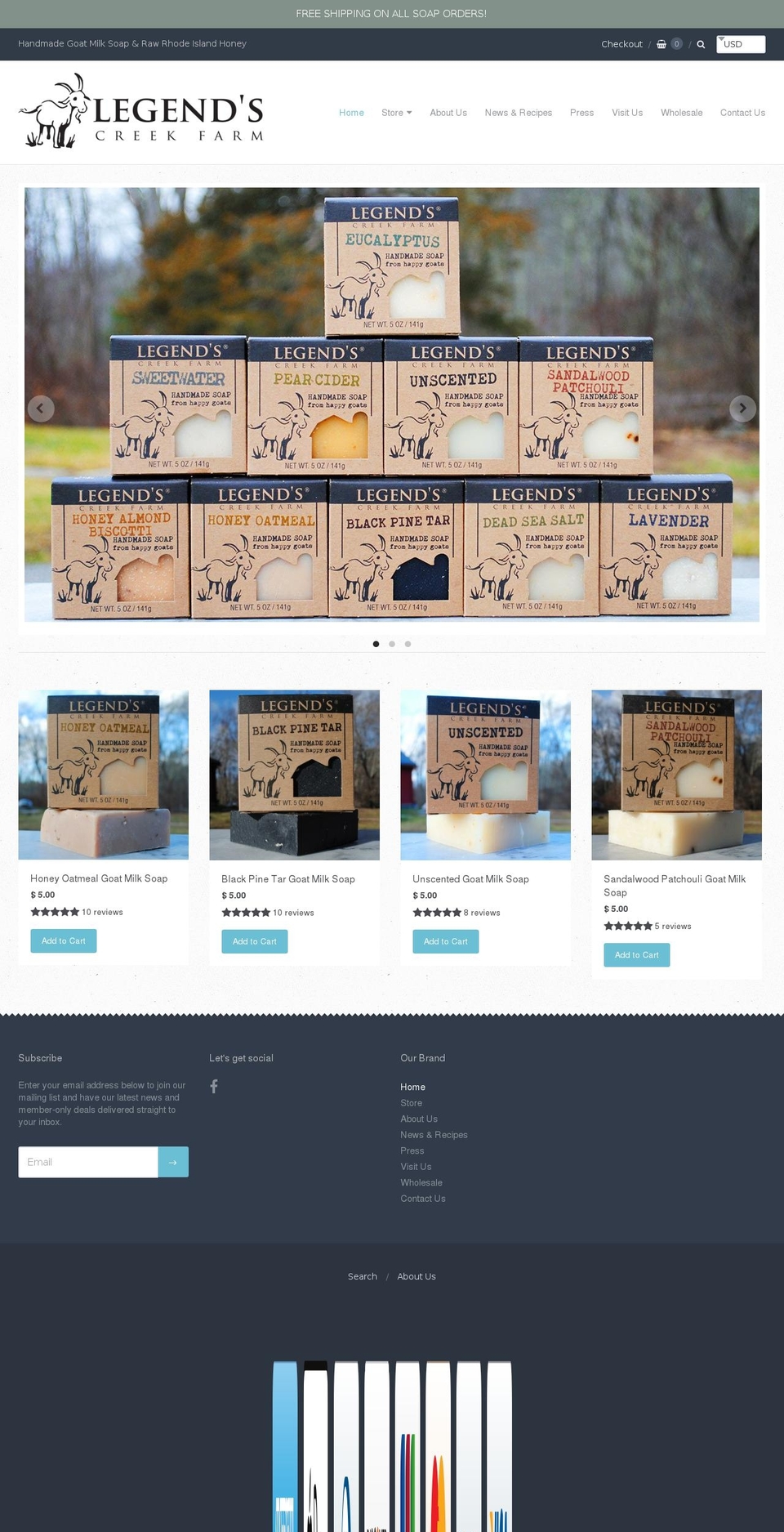 adensblog.com shopify website screenshot