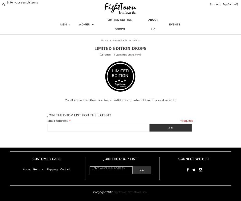 adidasdrops.com — Shopify storefront screenshot