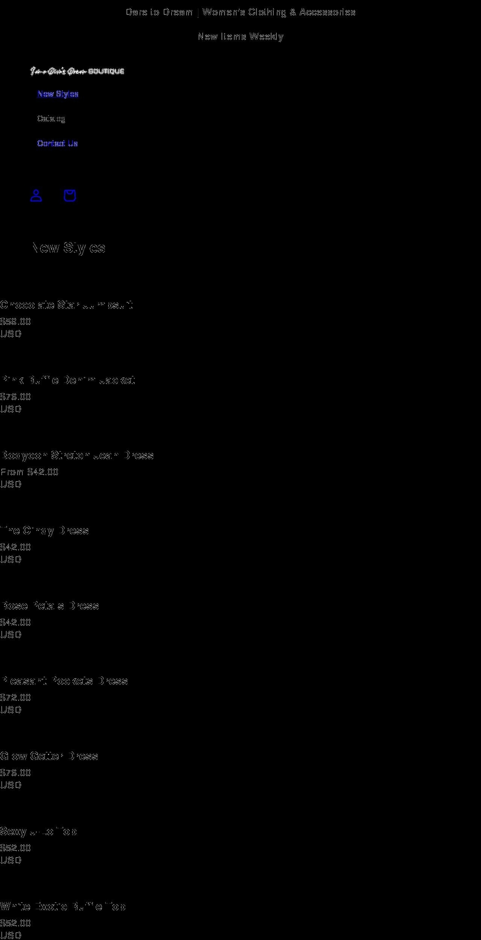 adivasdreamboutique.com shopify website screenshot