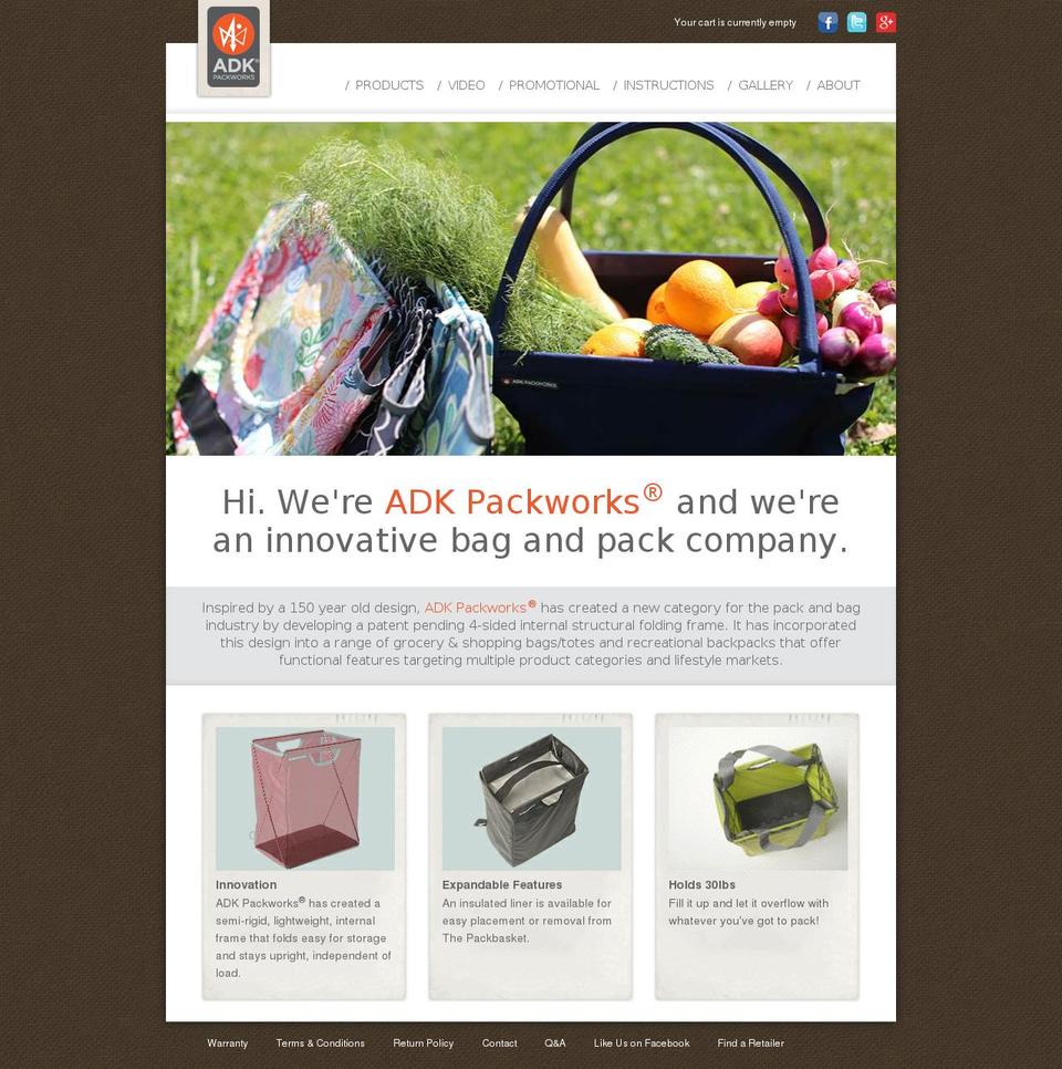 adkframetech.com shopify website screenshot