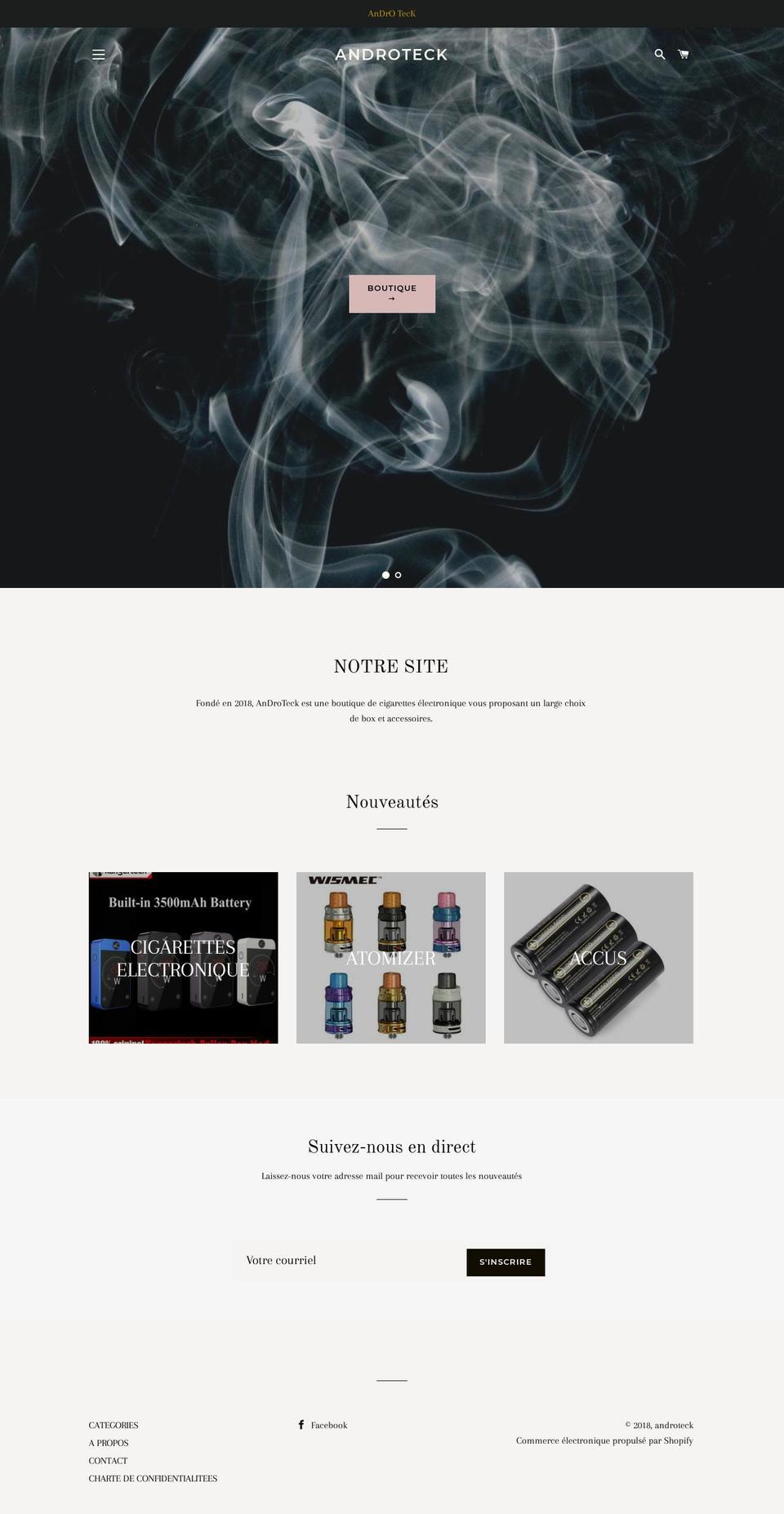 adkshop.com — Shopify storefront screenshot