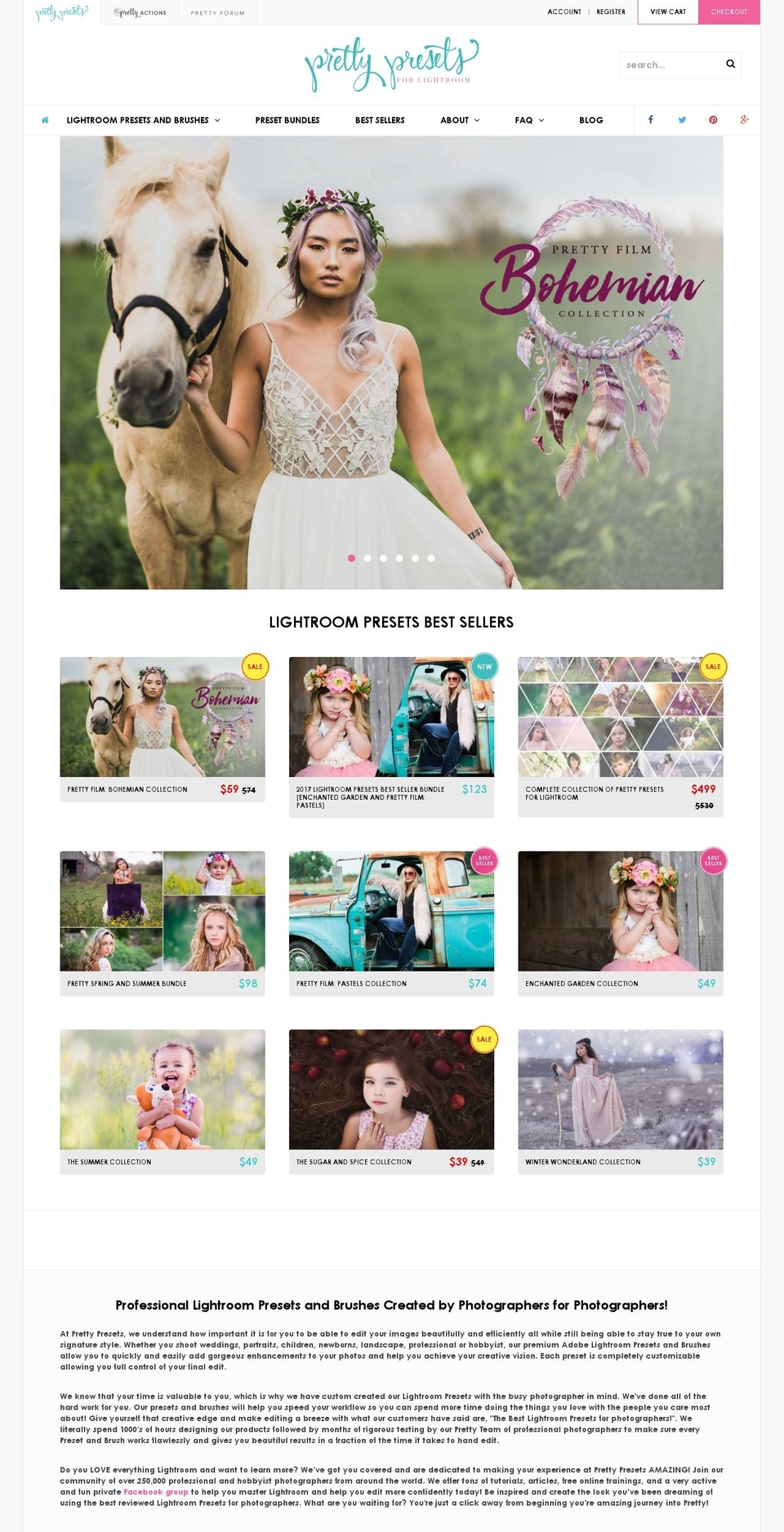 2.3.1 Shopify theme site example adobelightroompreset.com