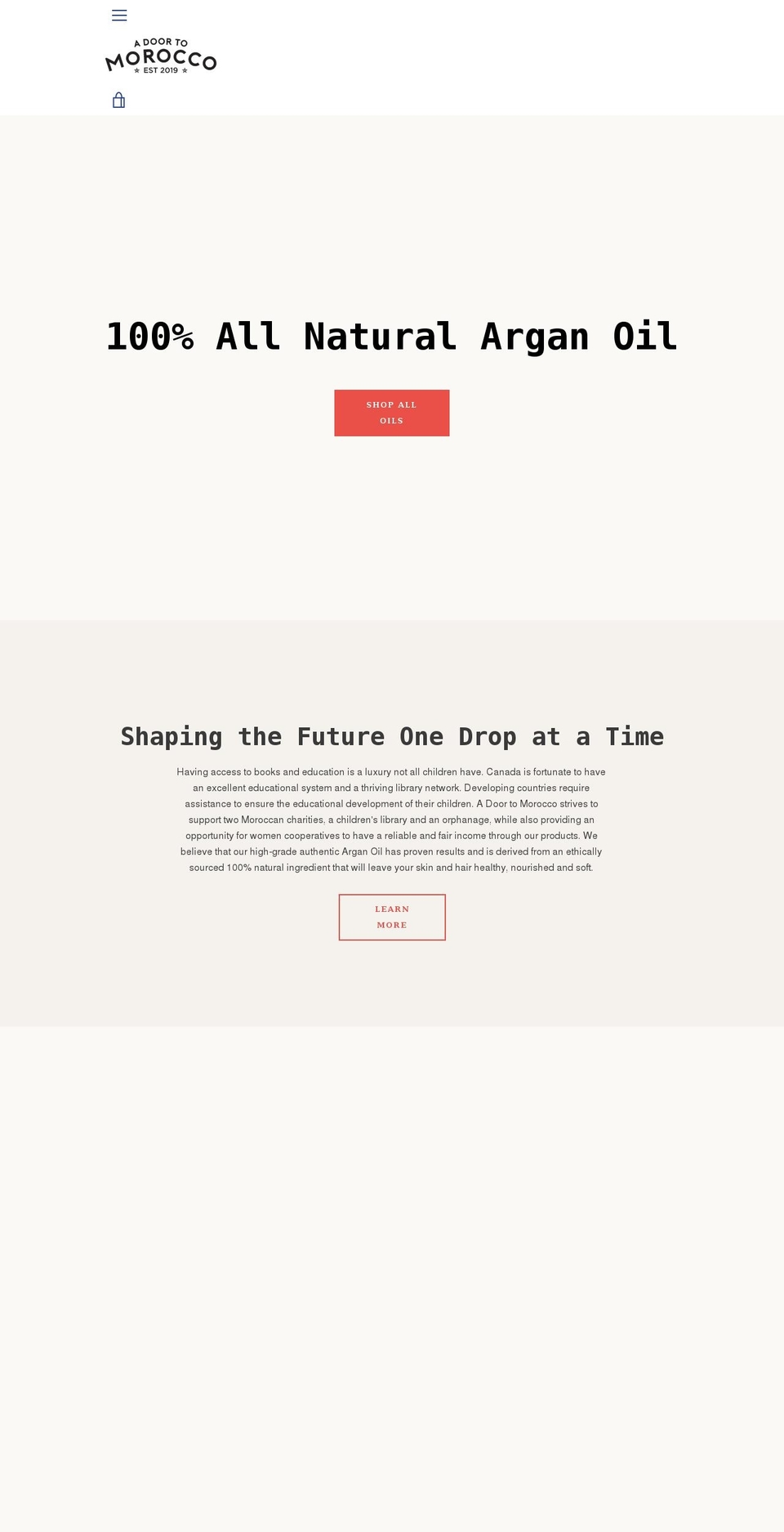 adoortomorocco.com shopify website screenshot