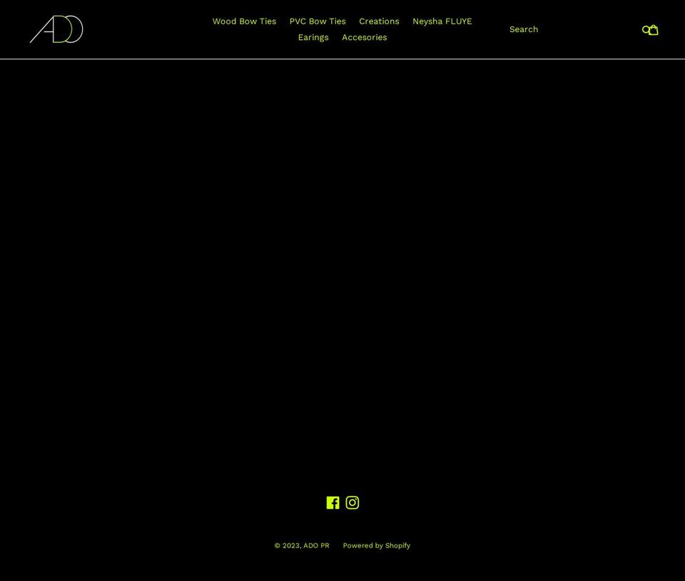 adopr.com shopify website screenshot