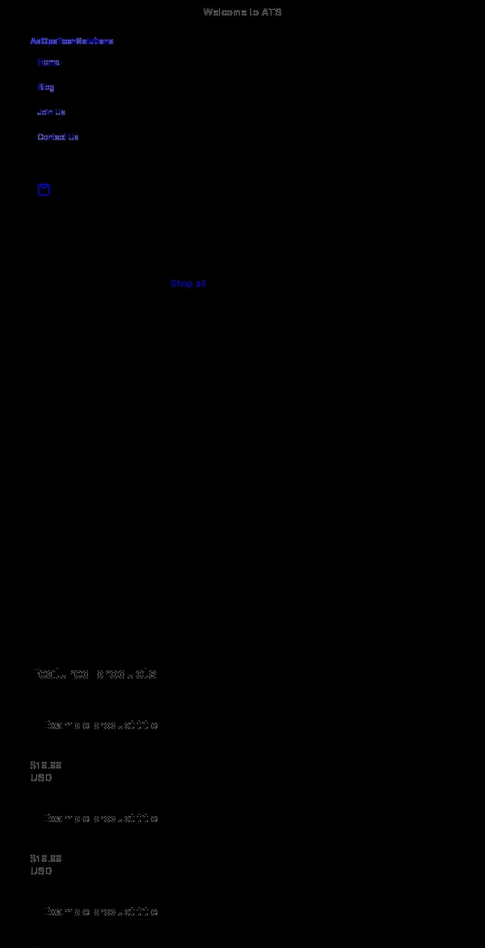 adopstech.com shopify website screenshot