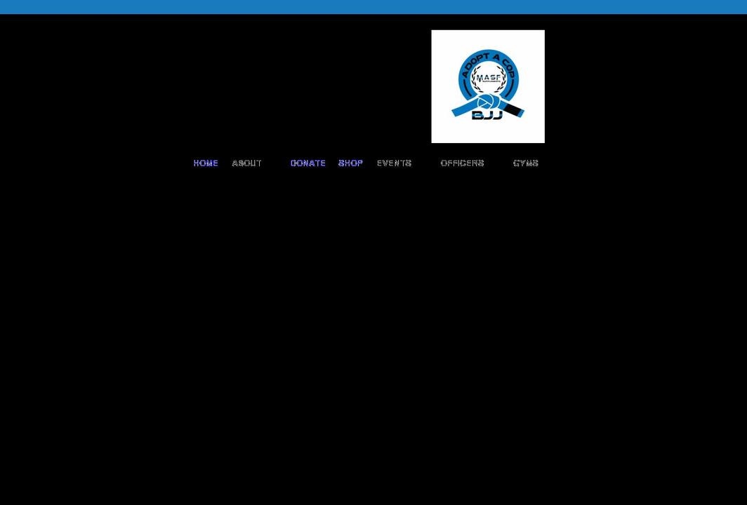adoptacopbjj.org shopify website screenshot