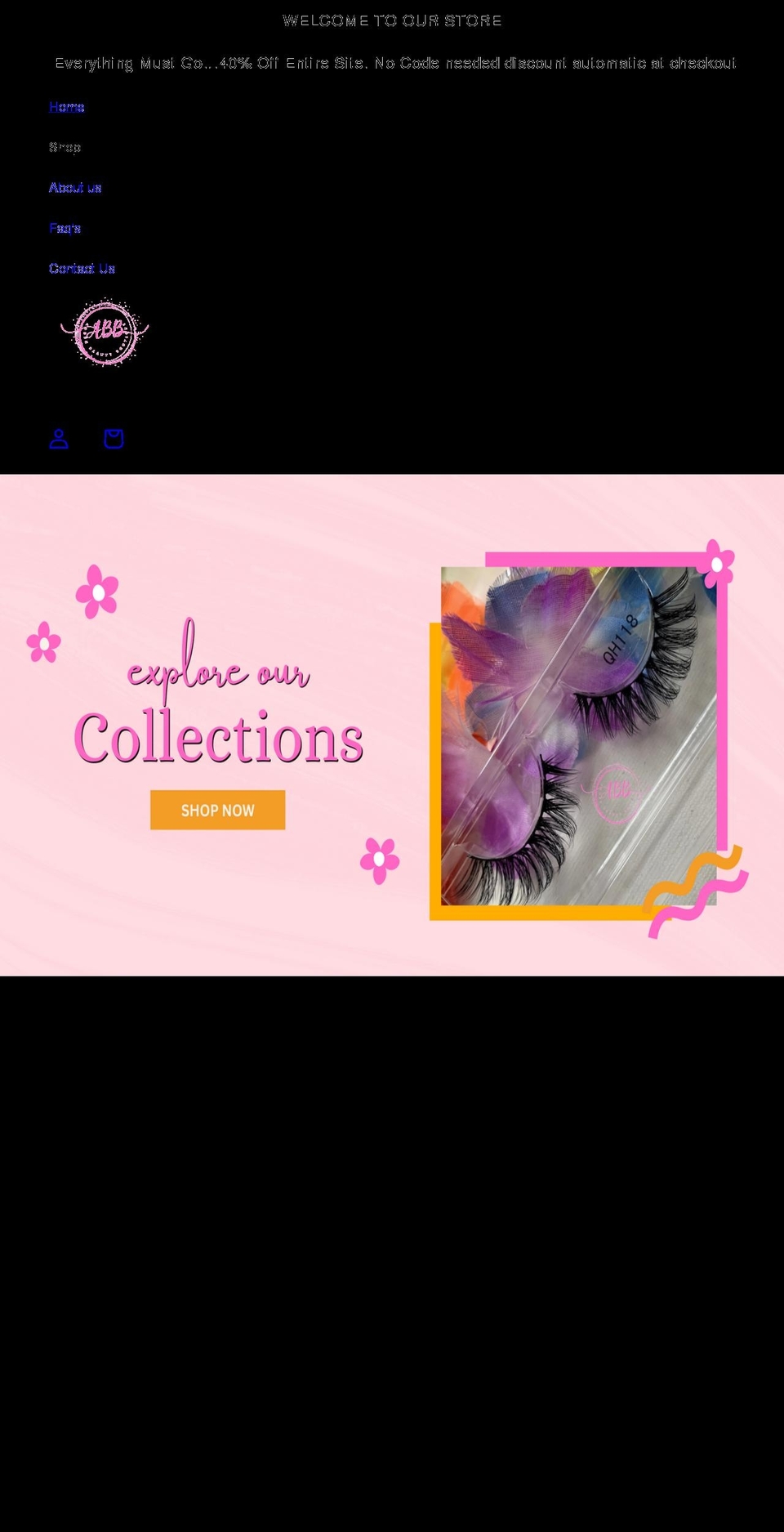 adornbeautyboutique.com shopify website screenshot