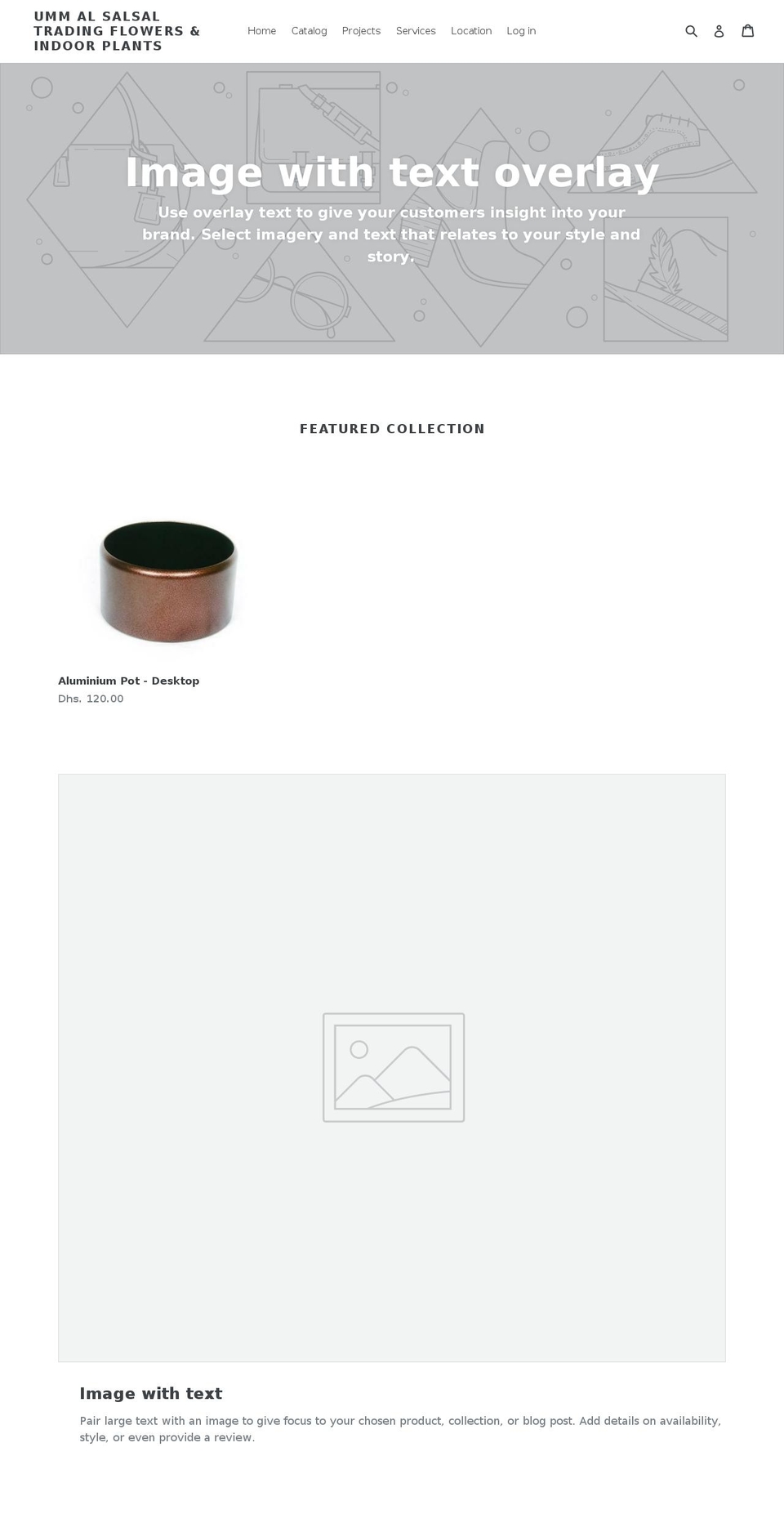 adplants.com — Shopify storefront screenshot