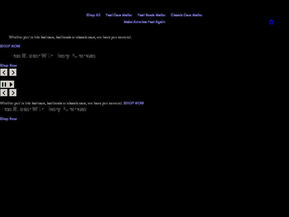 adrenalinealleyspeedshop.com shopify website screenshot