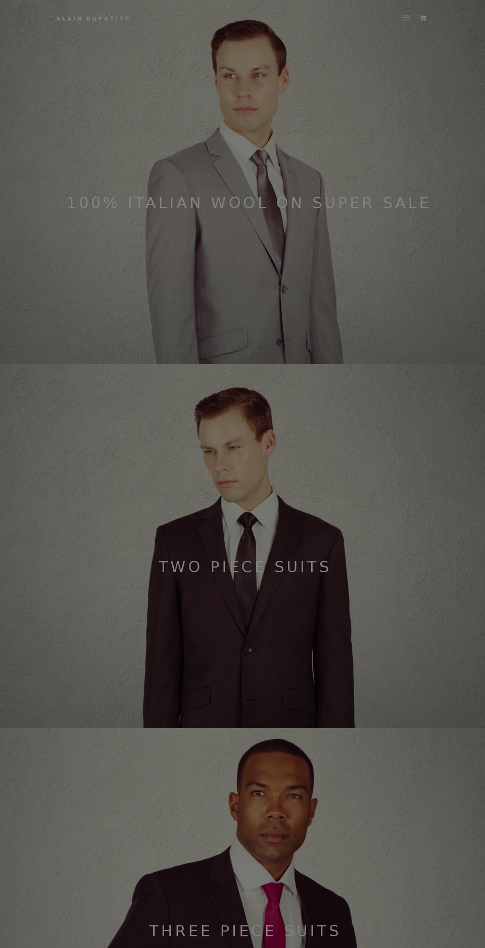 adsuits.com shopify website screenshot