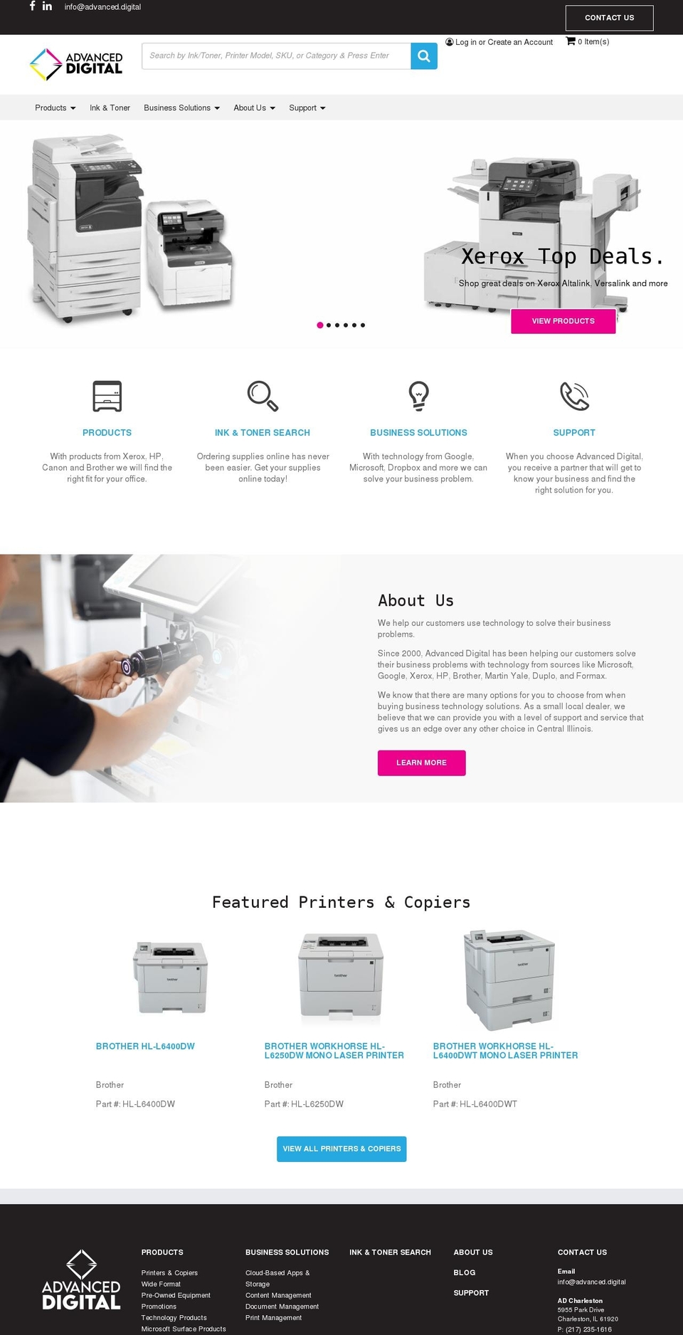 adsxrx.com shopify website screenshot