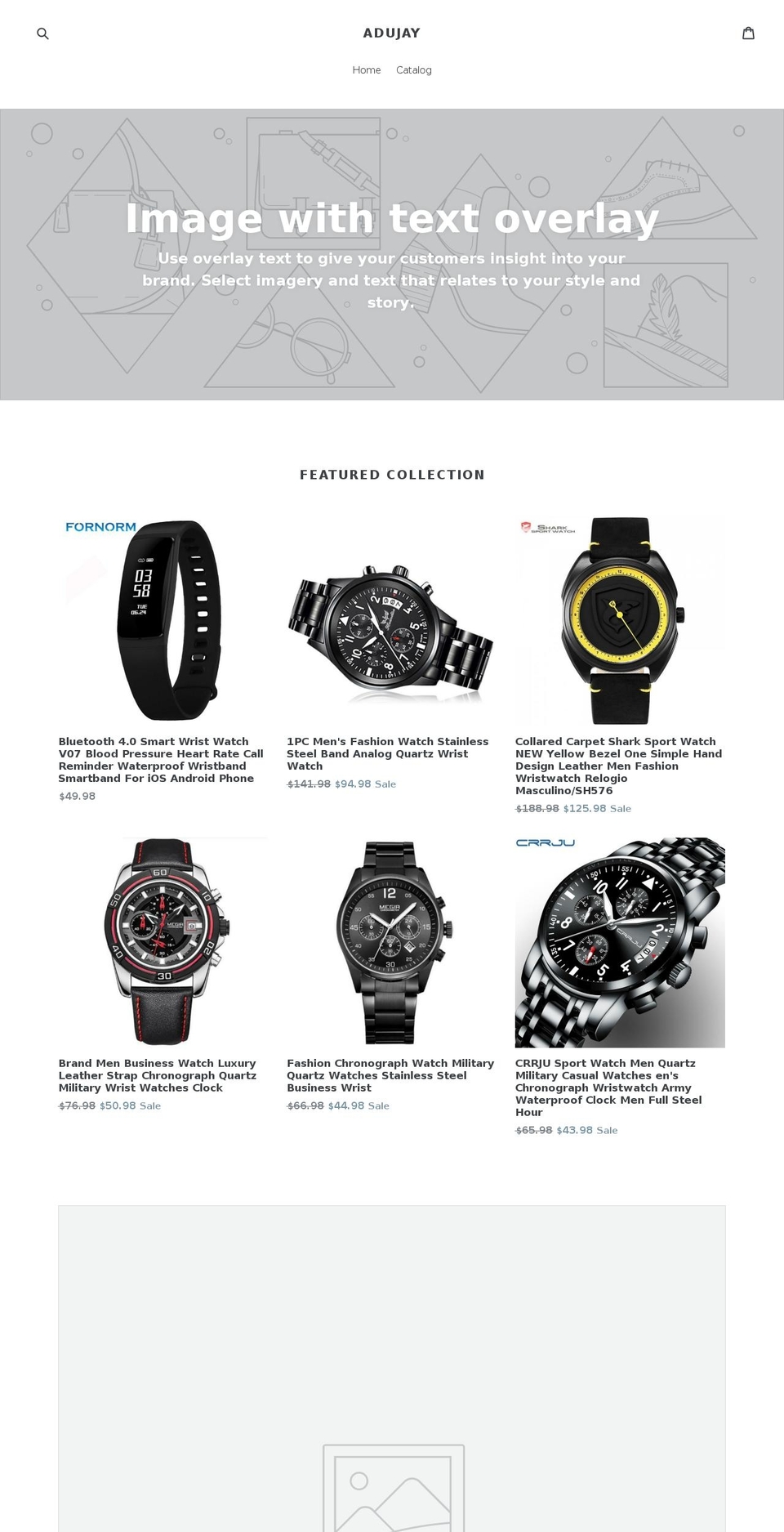 adujay.com — Shopify storefront screenshot