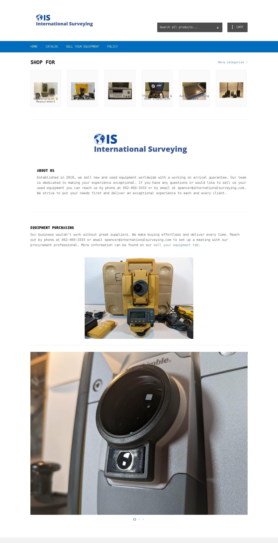 advancedalliesequipment.com shopify website screenshot