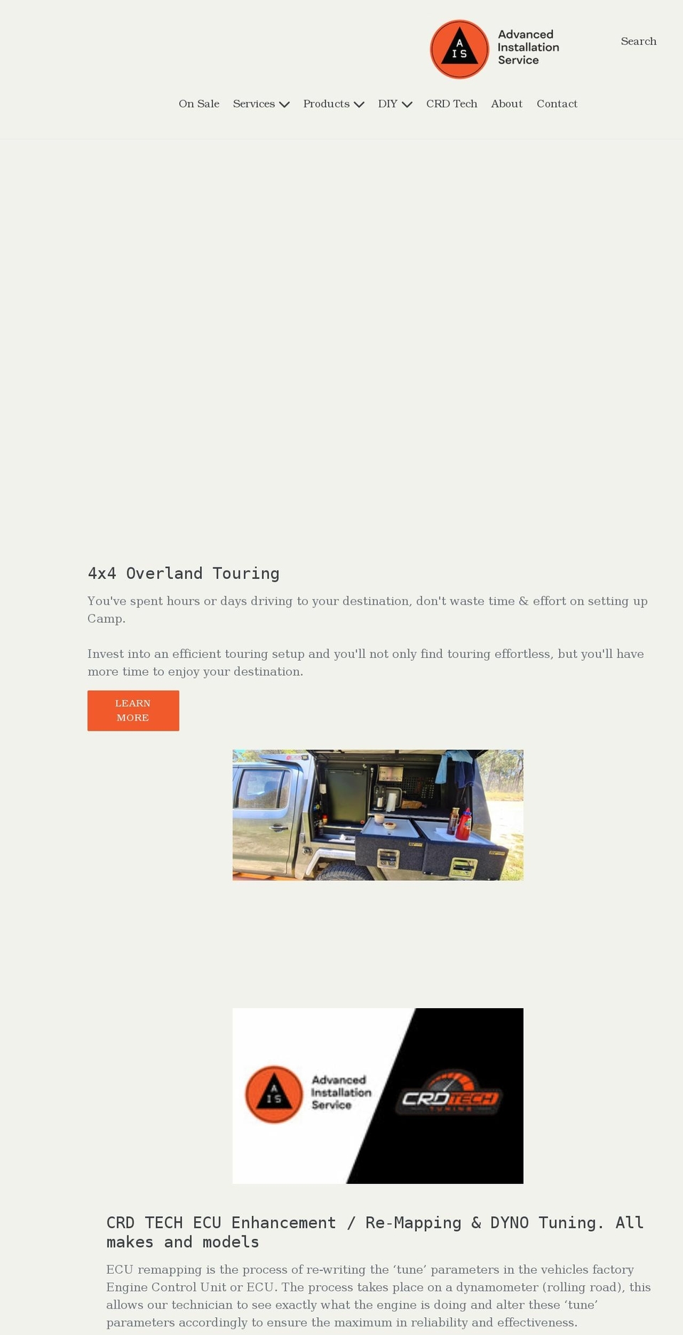 advancedinstalls.com.au shopify website screenshot